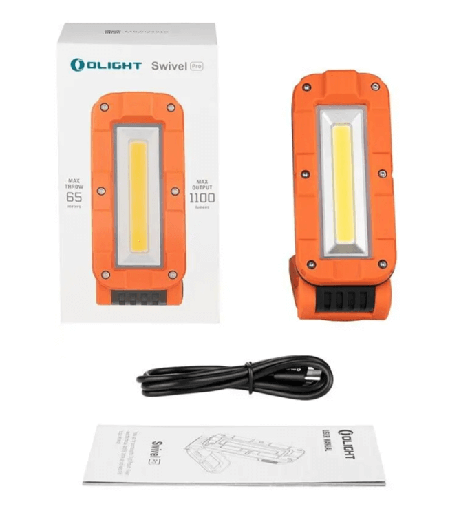 Ліхтар кемпінговий Olight Swivel Pro Orange Фото 3